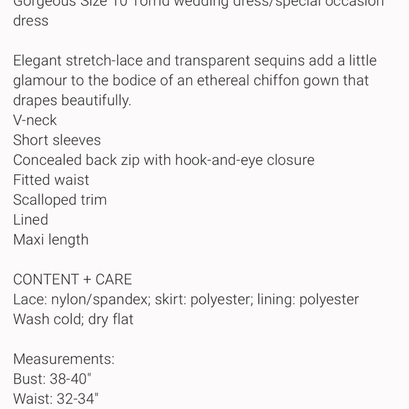 Torrid wedding dress/special occasion dress - Picture 3 of 10